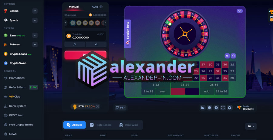 alexander Bonuses and Promotions