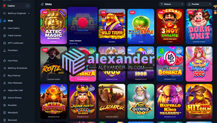 alexander Deposits and Withdrawals
